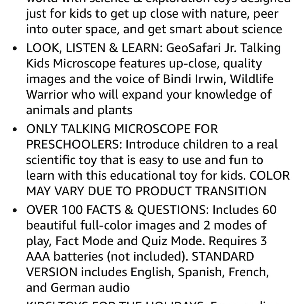 Colorful Kids Talking Microscope - Picture 9 of 11